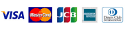DC・VISA・Master・AMEX・JCBカード