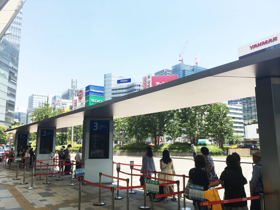 読めば安心、すぐ行ける「東京駅八重洲南口JR高速バスターミナル」！