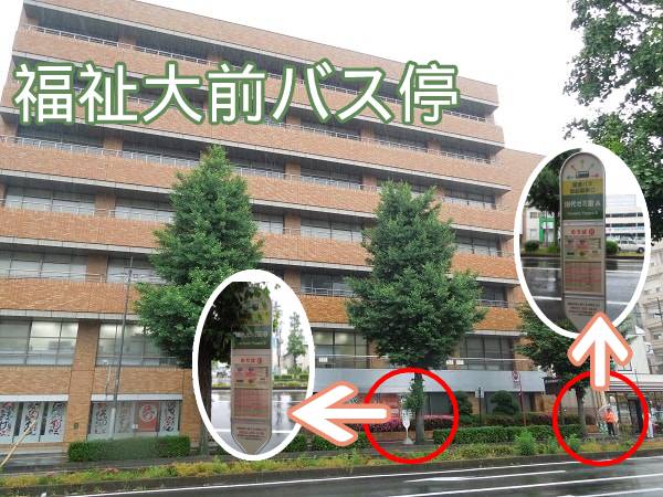 仙台駅東口　福祉大前バス停（旧代々木ゼミナール前）への行き方教えます
