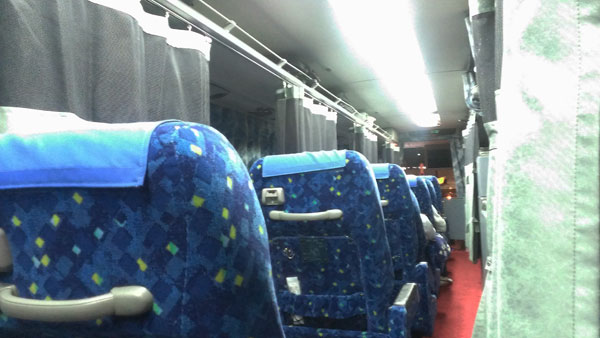 ２．海部観光「MY EXPRESS」に乗ってみました！