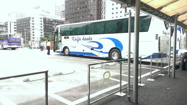 ２．海部観光「MY EXPRESS」に乗ってみました！