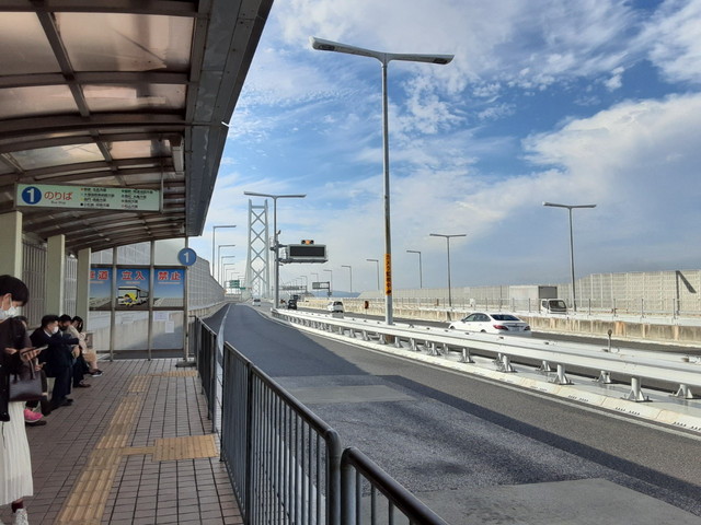 ２．高速舞子バス停のアクセス