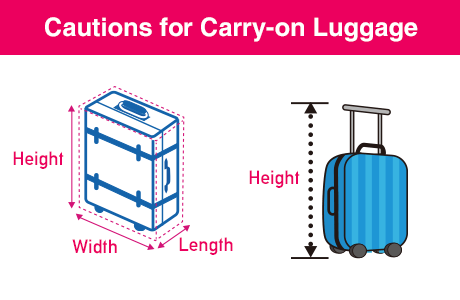 Cautions for Carry-on Luggage